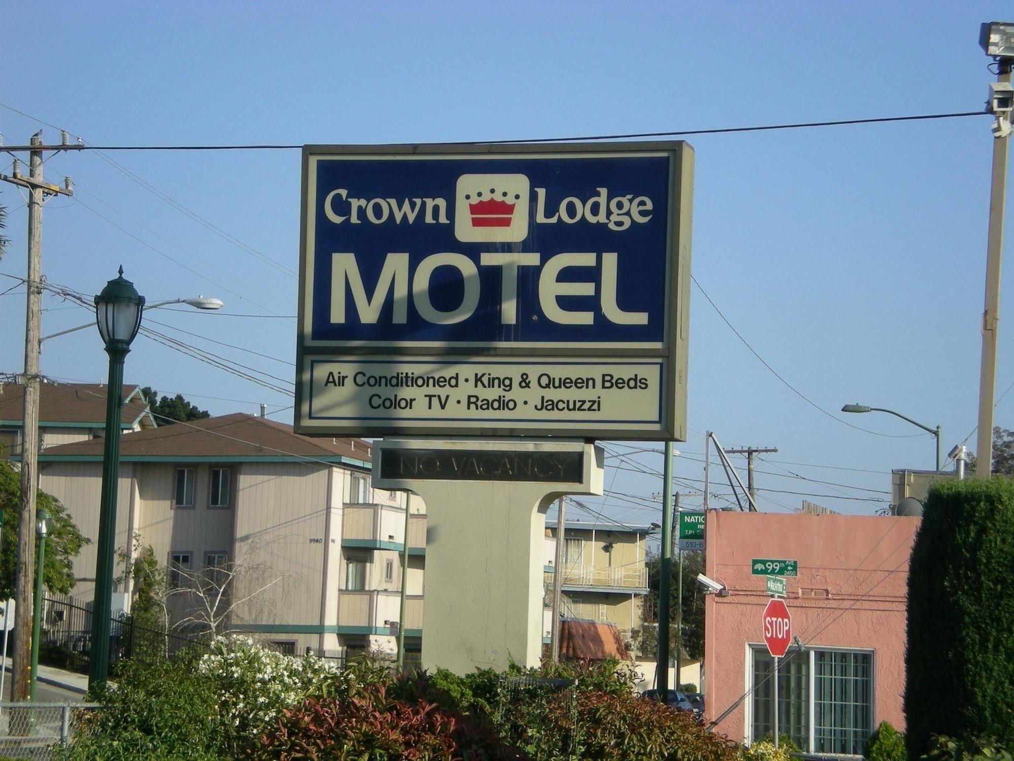Crown Lodge Motel Oakland Eksteriør bilde